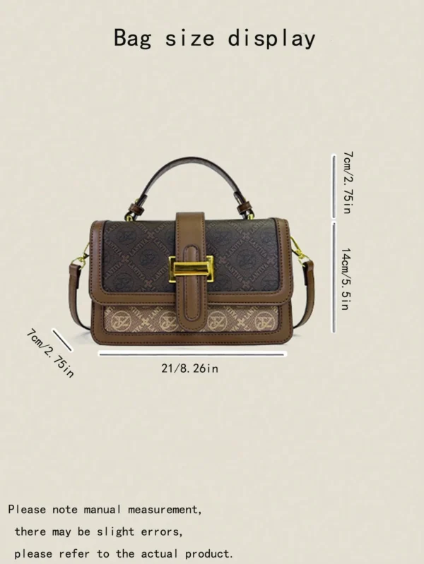 Sac fourre-tout vintage grande capacité – Image 11