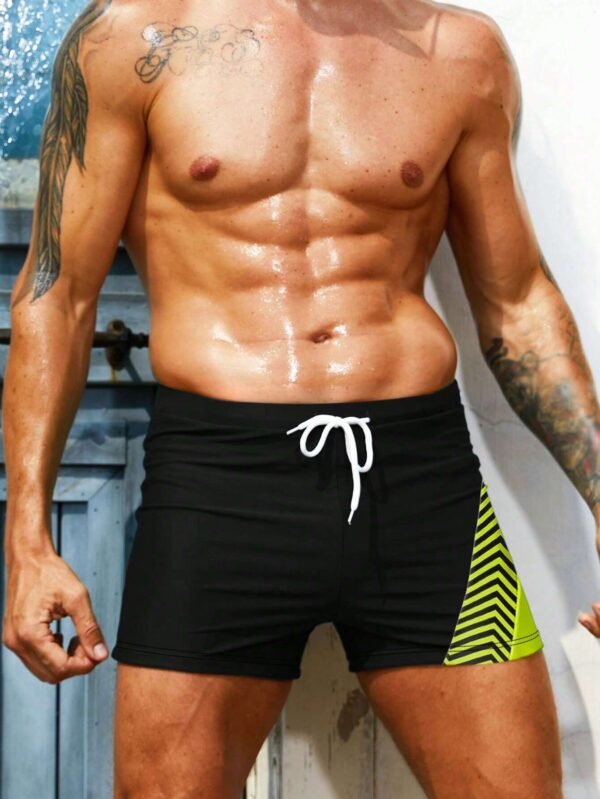 Manfinity Maillot grande taille jambes carrées – Image 3