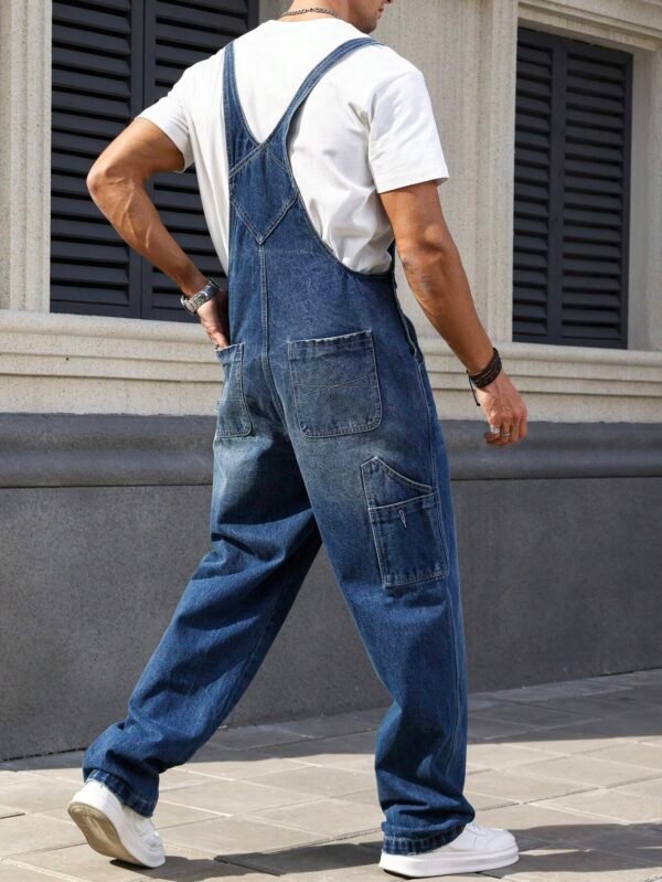 Manfinity Hypemode Salopette jean vintage – Image 2
