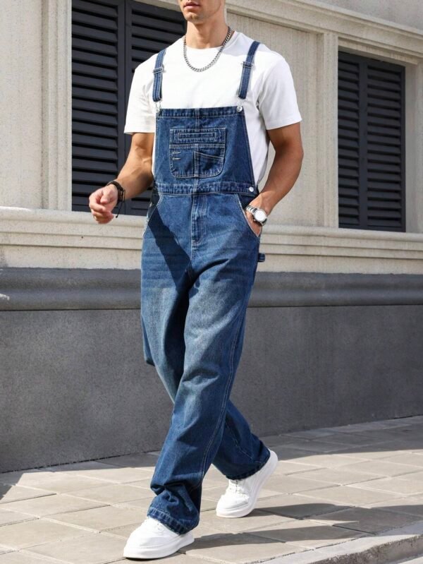 Manfinity Hypemode Salopette jean vintage – Image 4