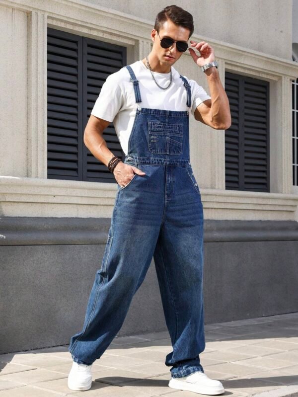 Manfinity Hypemode Salopette jean vintage – Image 6