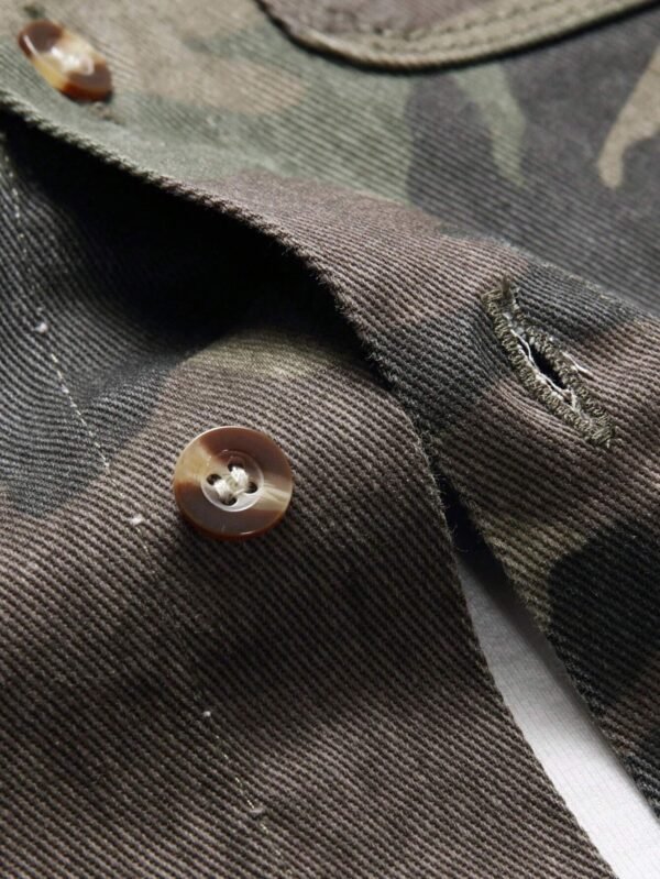 Manfinity RivetRise Chemise jean manches camouflage – Image 8