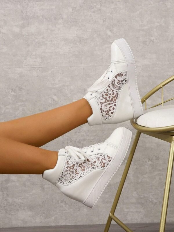 Baskets montantes mesh,  augmentation de hauteur – Image 5