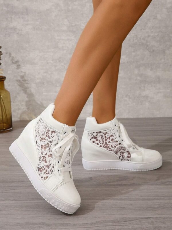 Baskets montantes mesh,  augmentation de hauteur
