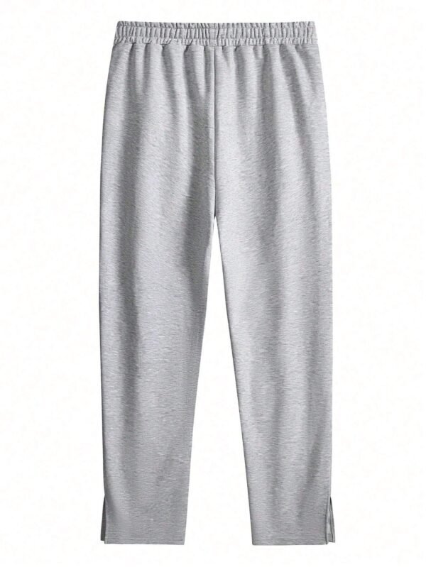 Manfinity EMRG Pantalon survêtement droit gris clair – Image 2