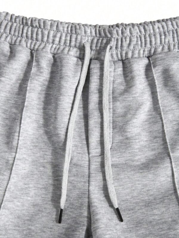 Manfinity EMRG Pantalon survêtement droit gris clair – Image 3