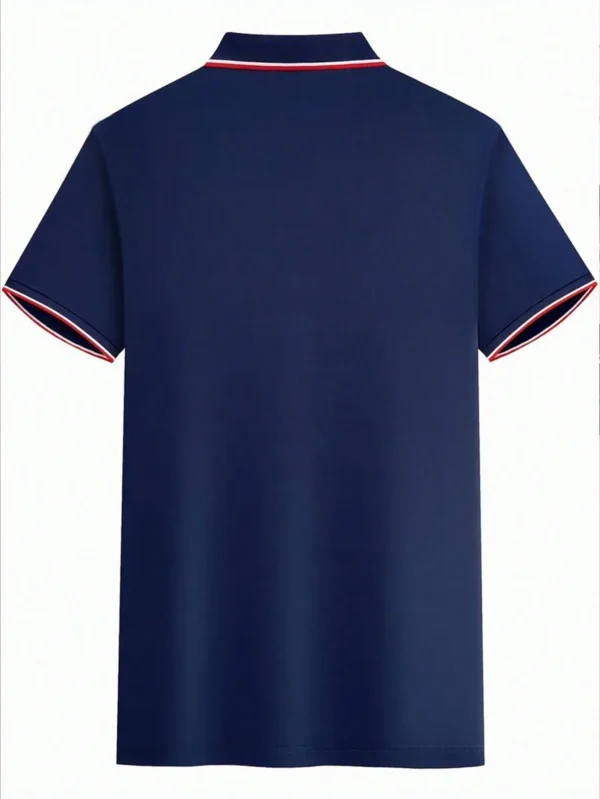 Manfinity Polo imprimé lettres – Image 2