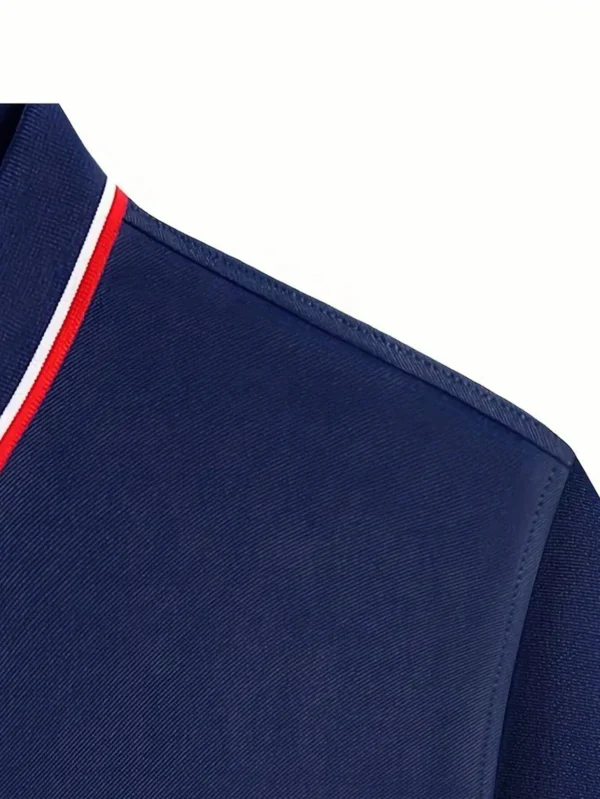 Manfinity Polo imprimé lettres – Image 4