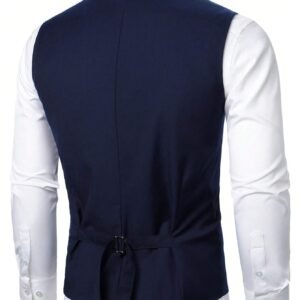 Manfinity Mode Gilet costume décontracté