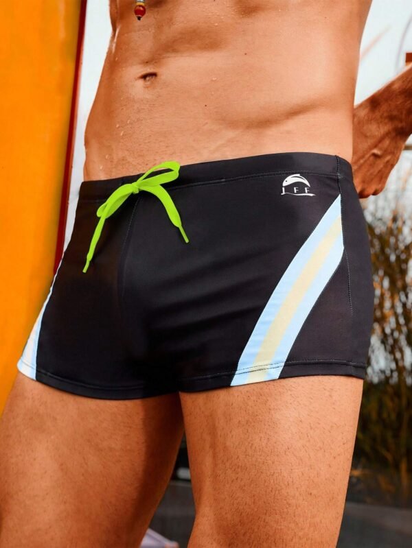 Manfinity Maillot boxer blocs de couleurs – Image 6
