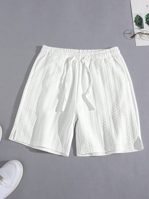 Short de tennis casual jacquard