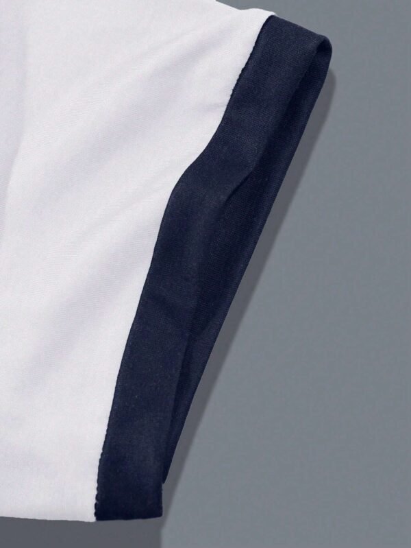 Manfinity Polo rayures blocs couleurs – Image 4