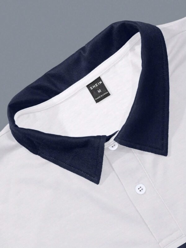 Manfinity Polo rayures blocs couleurs – Image 6