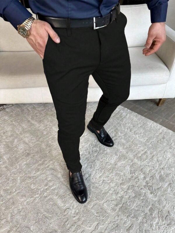 Manfinity Mode Pantalon costume uni décontracté