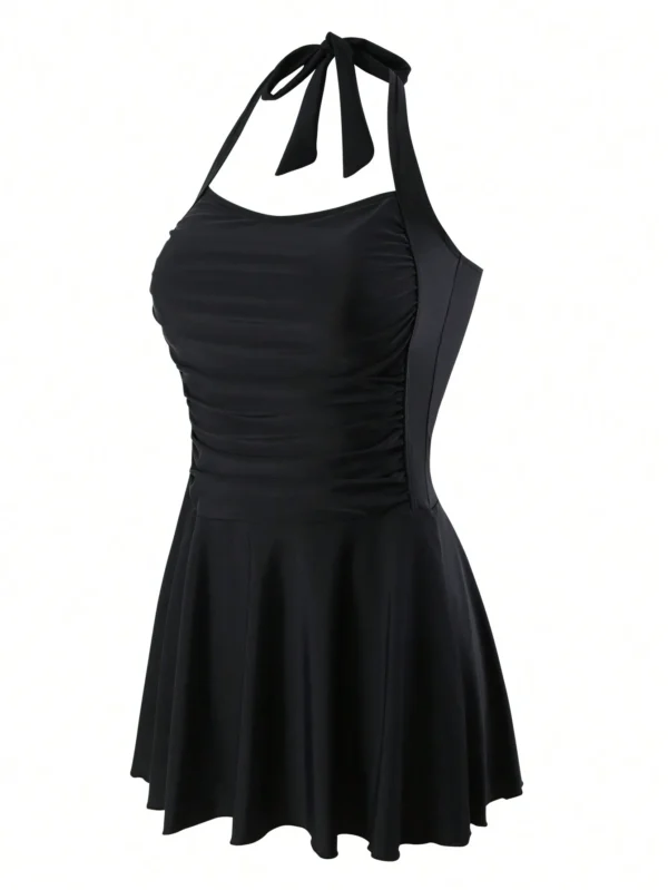 SHEIN Swim Robe bain noir volants – Image 6