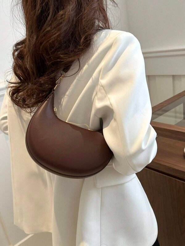 Sac croissant lune fermeture éclair – Image 2