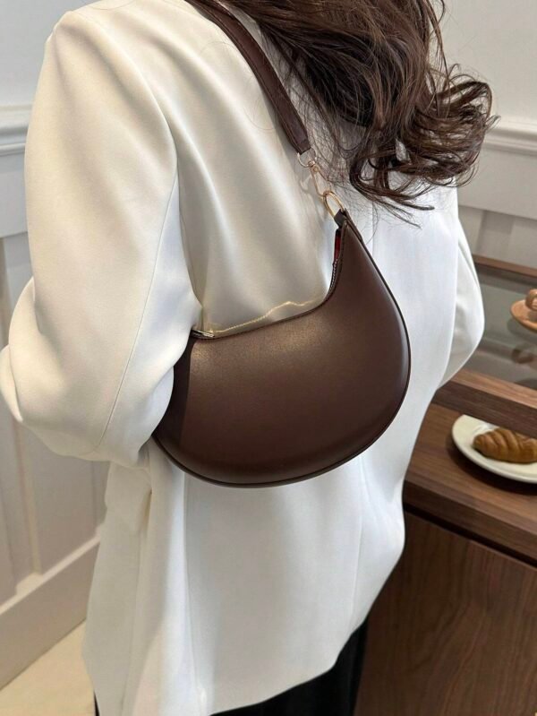 Sac croissant lune fermeture éclair – Image 3