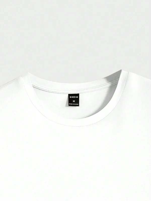 Manfinity Modomio T-shirt col rond tricoté – Image 3