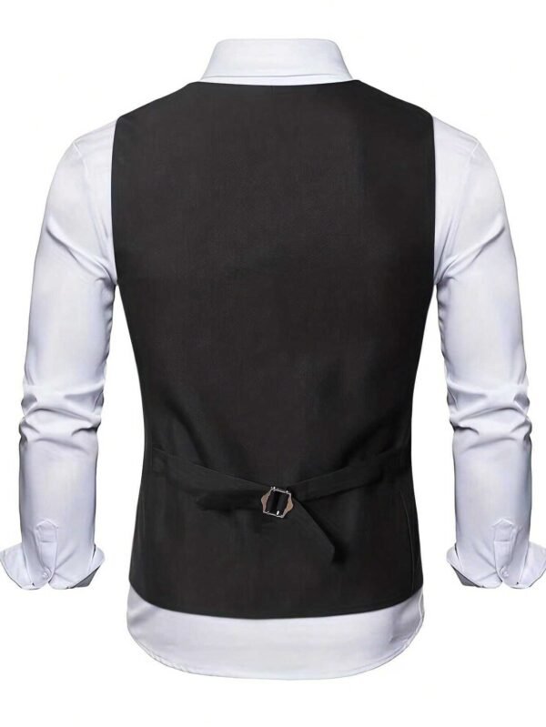 Gilet costume ajusté 4 boutons – Image 2