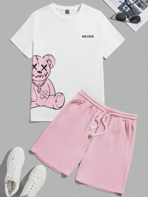 Manfinity UrbanChill Ensemble tricoté imprimé