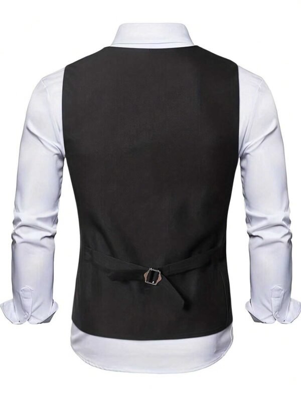 Gilet costume ajusté 4 boutons – Image 7