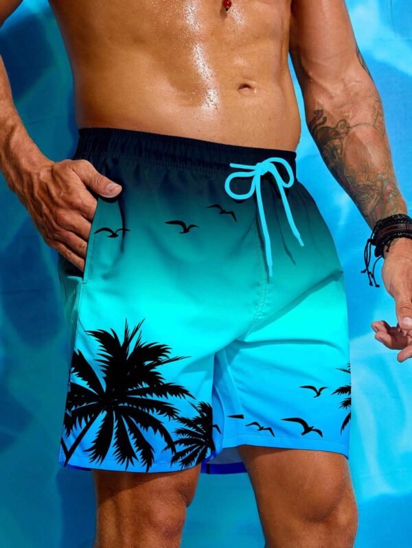 Manfinity Swimmode Shorts palmiers – Image 4
