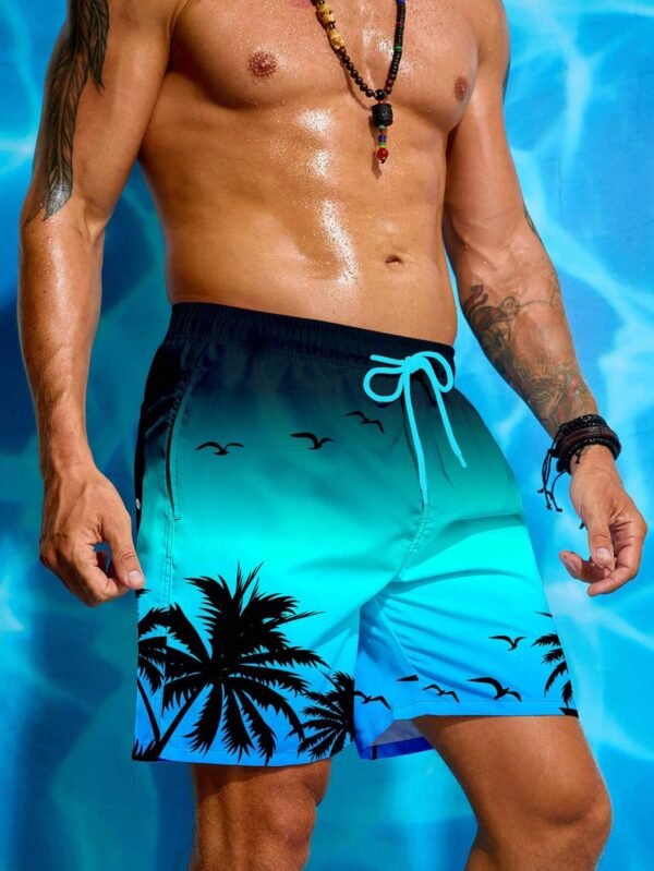 Manfinity Swimmode Shorts palmiers – Image 5