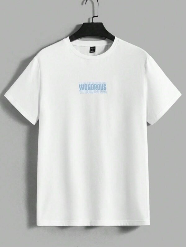 Manfinity StreetEZ Ensemble t-shirt imprimé short été – Image 5