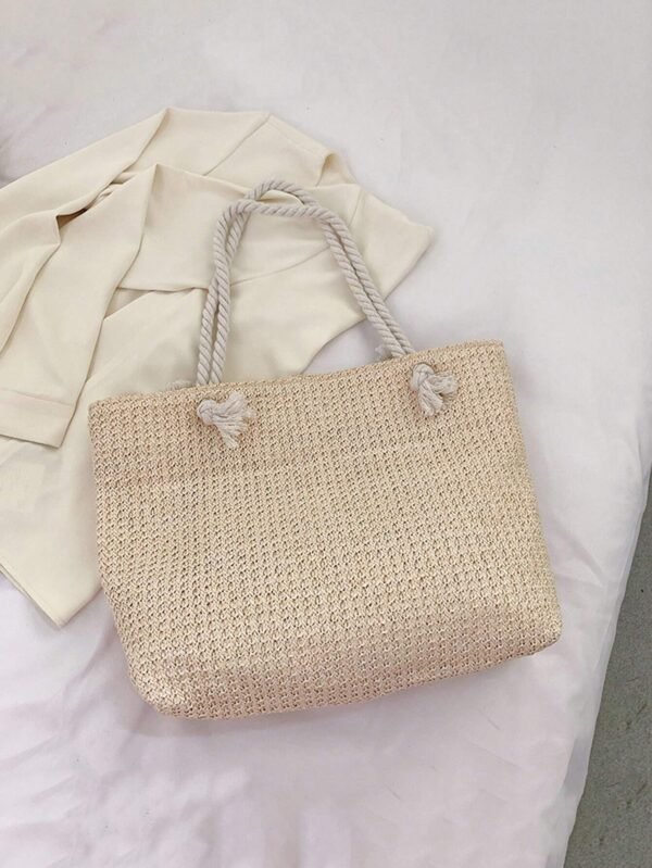 Sac fourre-tout tressé été – Image 8