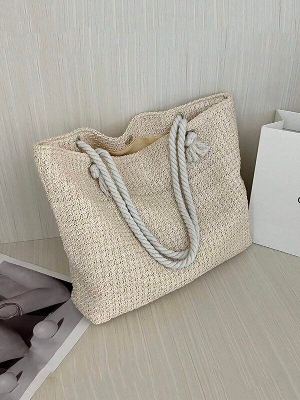 Sac fourre-tout tressé été – Image 6