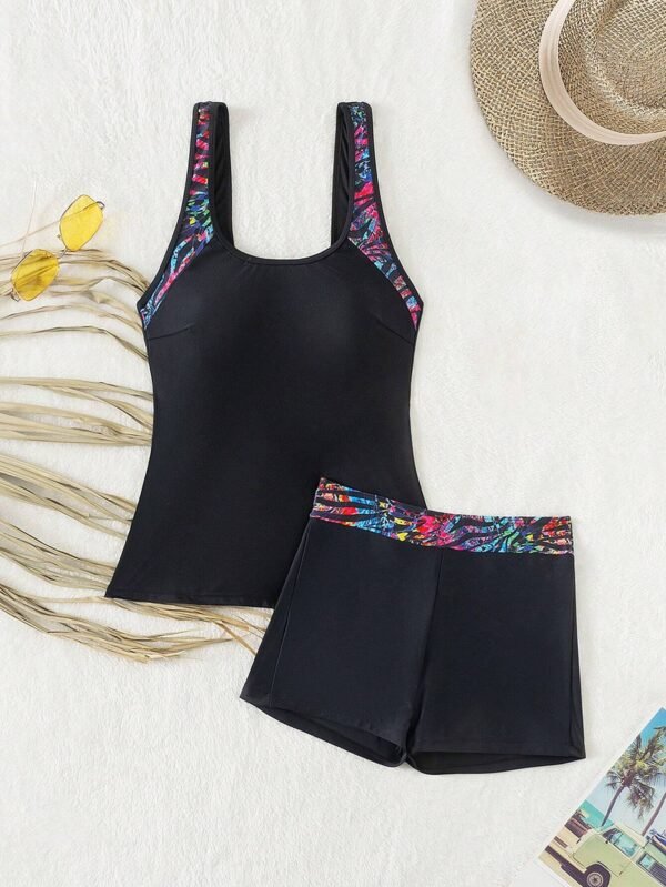 Swim Ensemble Lushoire Bikini floral – Image 4