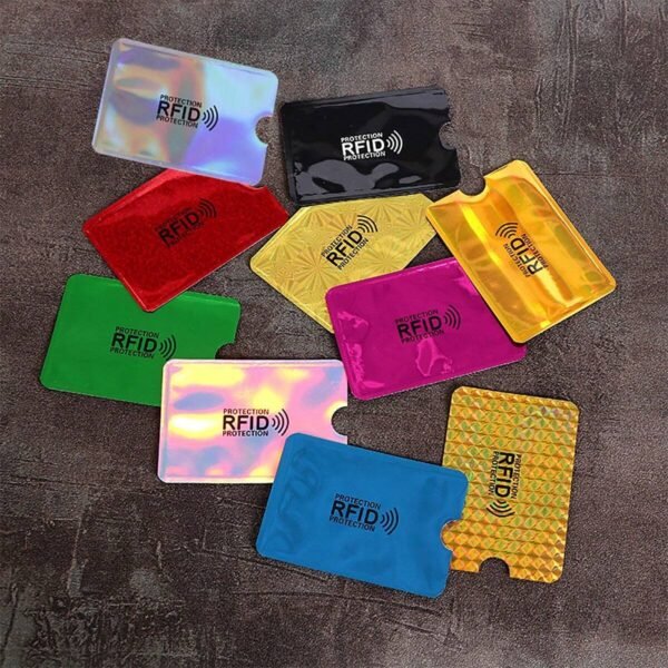 Lot 10 étuis anti-blocage cartes bancaires