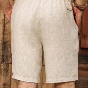 Manfinity Nomadique Short décontracté en lin