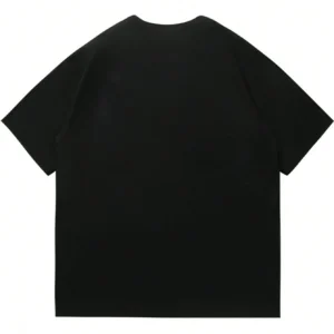 T-shirt col rond imprimé lettrage