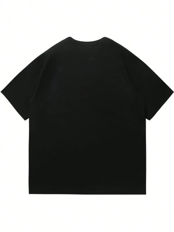 T-shirt col rond imprimé lettrage – Image 2