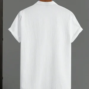 Manfinity Chemise manches courtes demi-bouton
