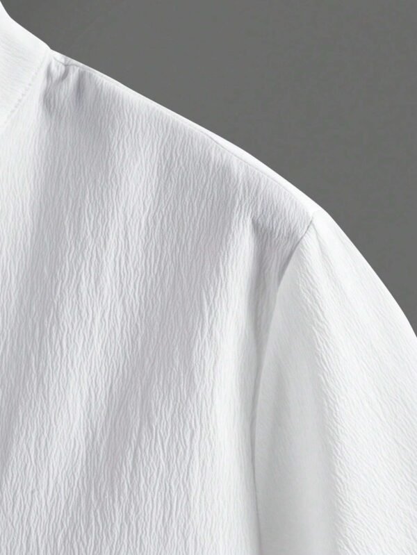 Manfinity Chemise manches courtes demi-bouton – Image 3