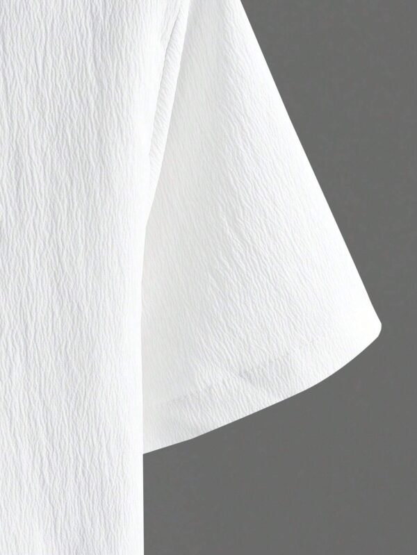 Manfinity Chemise manches courtes demi-bouton – Image 5