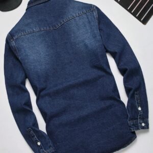 Manfinity EMRG Chemise denim manches longues mode