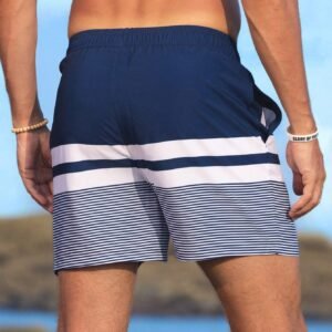 Manfinity Shorts plage rayés