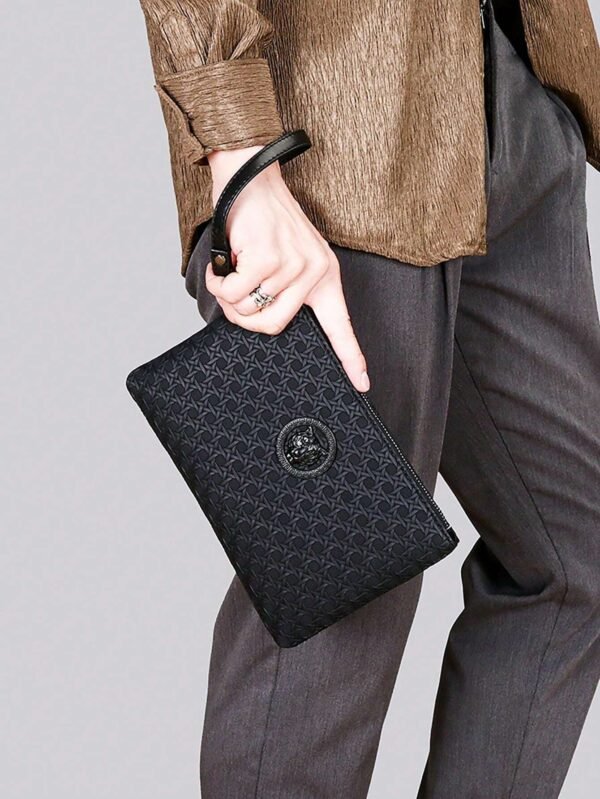 Sac poignet embossé PU multifonction