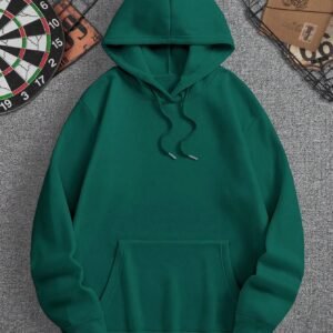 Manfinity Dauomo Sweat capuche imprimé casual