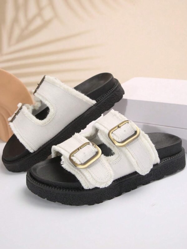 Sandales plateforme boucle femmes – Image 4