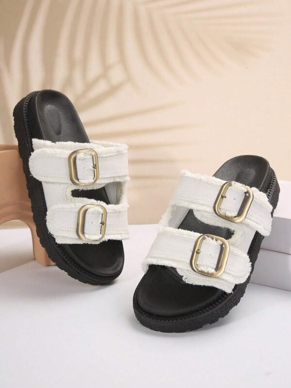 Sandales plateforme boucle femmes – Image 5