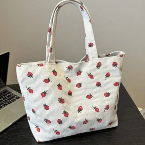 Sac fourre-tout fraise mignon