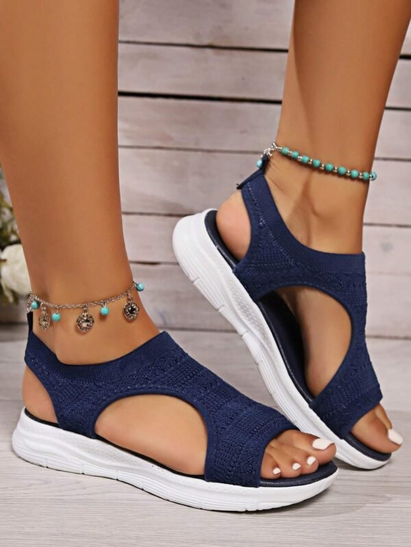 Sandales sport tissées confortables mode – Image 5