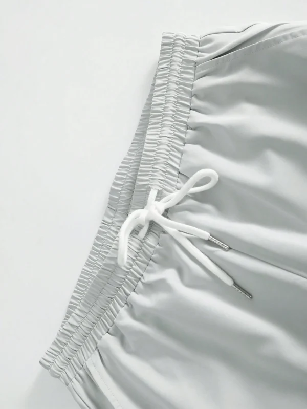 Manfinity Chemise col V & pantalon ample – Image 3