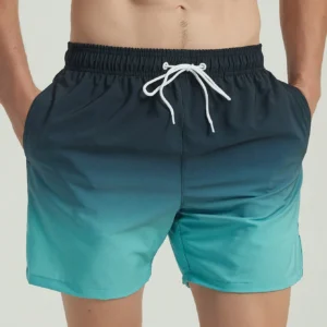 Shorts plage hommes gradient