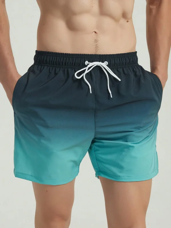 Shorts plage hommes gradient