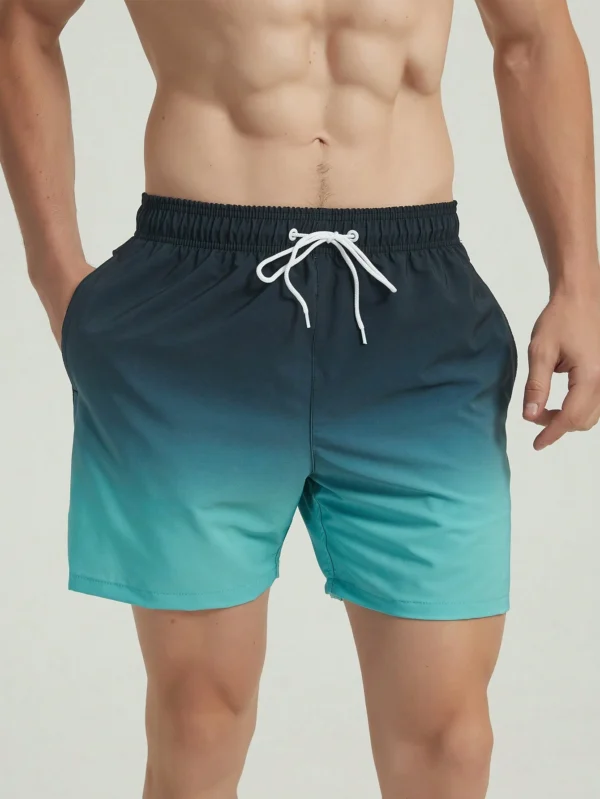 Shorts plage hommes gradient – Image 2